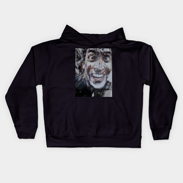 Ash evil dead Kids Hoodie by M. N art